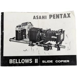 Manual for ASAHI PENTAX BELLOWS UNIT 2 Slide copier (MANUAL Only)